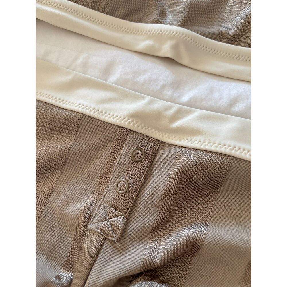 Aerie Brown and Cream Retro Bikini Set - Picture 4 of 4